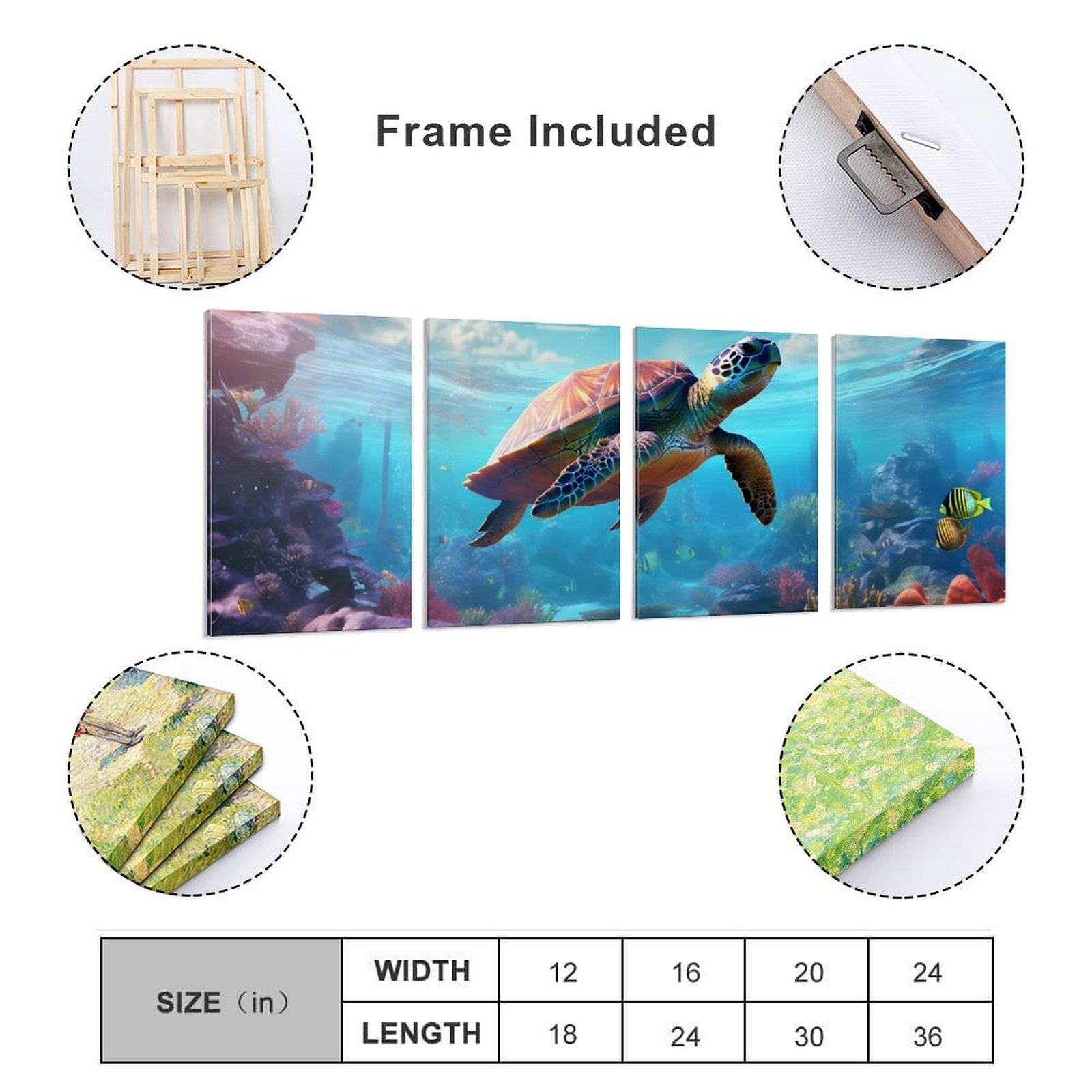 4 Panel Hanging Posters Vertical SolarLab_Sea_turtles_tropical_sea_island_sunlight_fantasy_stock_a8e2acd4-f704-46d7-956a-d919666d76ff normal-online-PERSONAL DESIGN