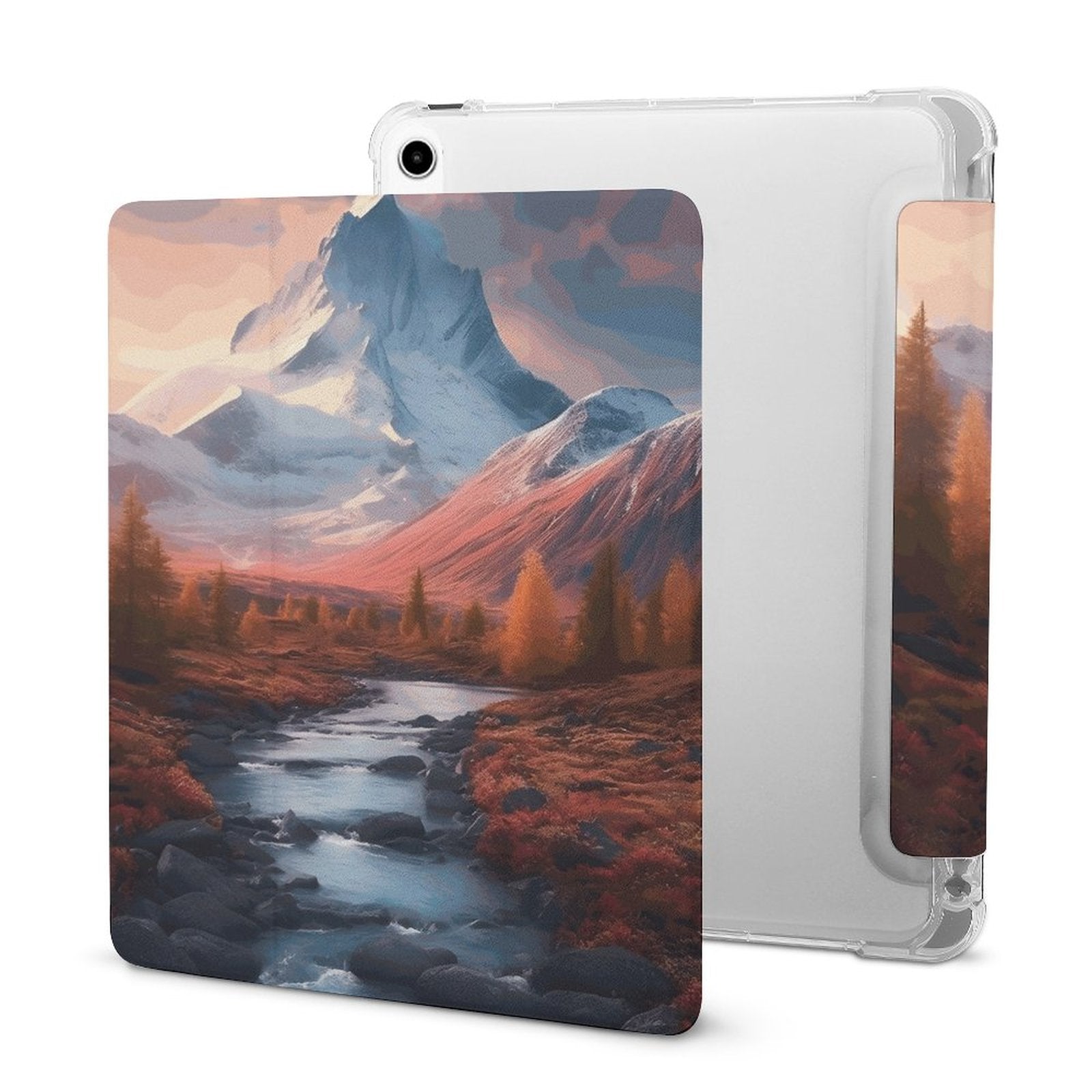 The Ipad Pen Slot Case SolarLab_Norwegian_aurora_autumn_mountains_forestshyper-detail__935e43e8-37e6-44dc-8597-129fbe22a01a normal-online-PERSONAL DESIGN