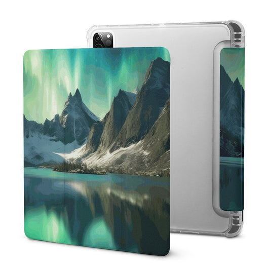 The Ipad Pen Slot Case SolarLab_Norwegian_aurora_spring_mountains_forests_lake_hyper-d_9b6ded85-dc50-40b6-ba43-0fad71f7fd66 normal-online-PERSONAL DESIGN