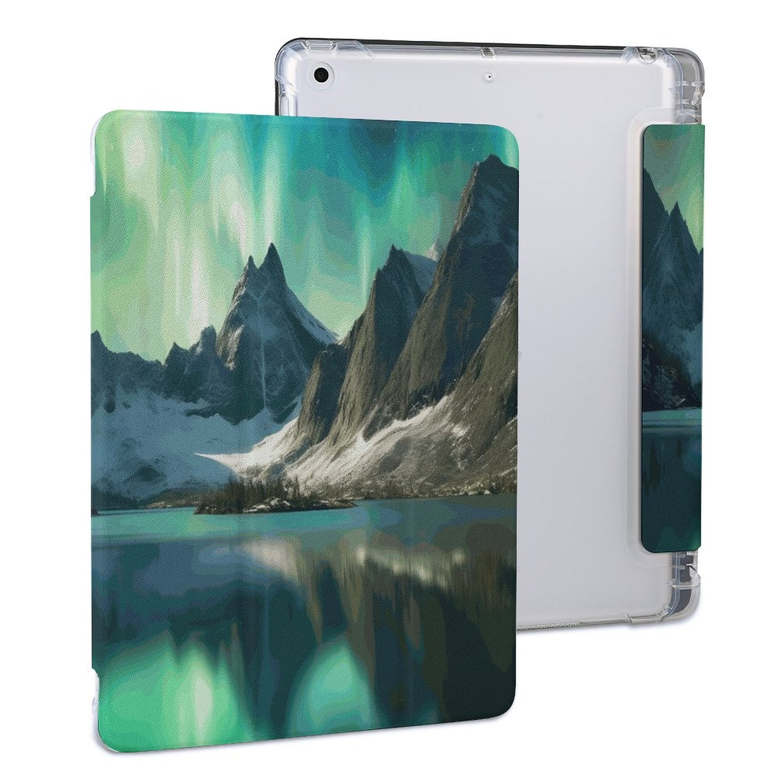The Ipad Pen Slot Case SolarLab_Norwegian_aurora_spring_mountains_forests_lake_hyper-d_9b6ded85-dc50-40b6-ba43-0fad71f7fd66 normal-online-PERSONAL DESIGN