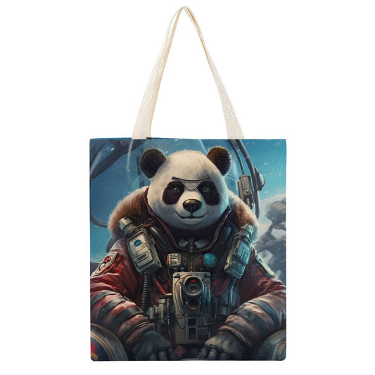 Canvas Tote Bag Double SolarLab_a_Panda_pilot_drive_a_helicopter_in_the_sky_on_the_Arc_a8ab979d-e58e-4576-97ea-6a337e5898a2 Style-8 38×41cm normal-online-PERSONAL DESIGN
