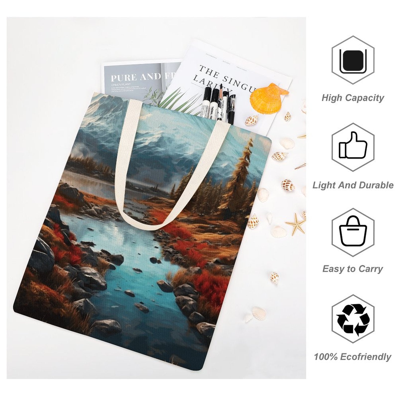 Canvas Tote Bag Double SolarLab_Norwegian_aurora_autumn_mountains_forests_lake_hyper-d_e2aa2e52-6a16-40cc-b676-99c207efe850 Style-10 38×41cm normal-online-PERSONAL DESIGN