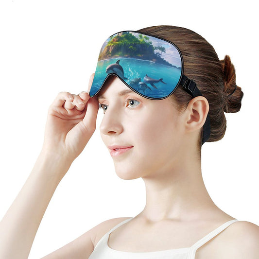 Sleep Mask Dolphins HSM01B004 normal-online-PERSONAL DESIGN