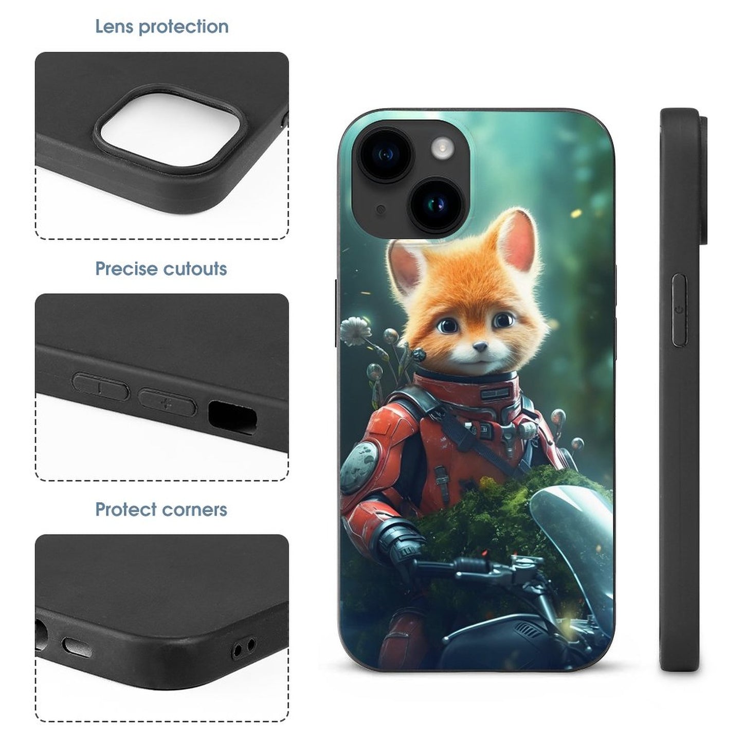 Case for IPhone 15 Series Fox_011 normal-online-PERSONAL DESIGN