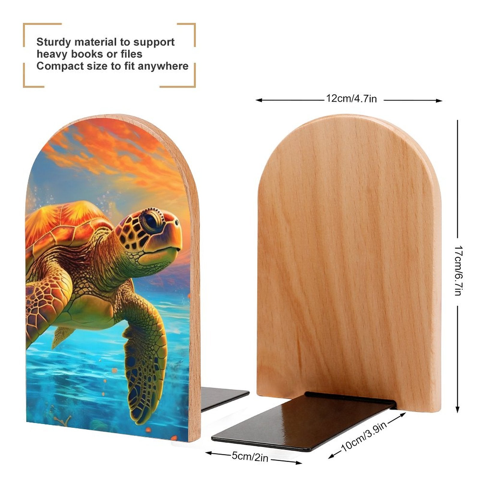 Bookends SolarLab_Sea_turtles_tropical_sea_island_sunlight_fantasy_art_d_c29a6e10-0f28-42ee-8e19-15bcf9990e3c Style-15 One Size normal-online-PERSONAL DESIGN