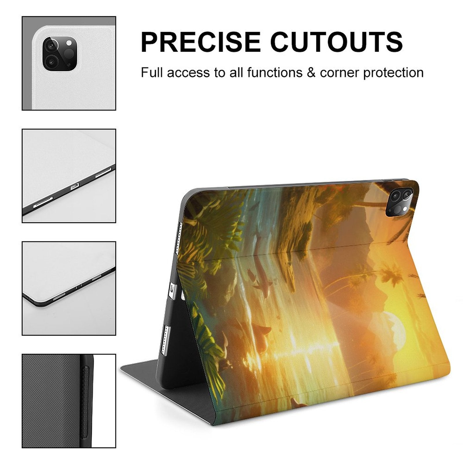 The Ipad Pen Slot Case SolarLab_Dolphins_tropical_sea_island_sunlight_fantasy_stock_il_a1e3c590-502d-47a3-b8a0-58084a7f2d16 normal-online-PERSONAL DESIGN