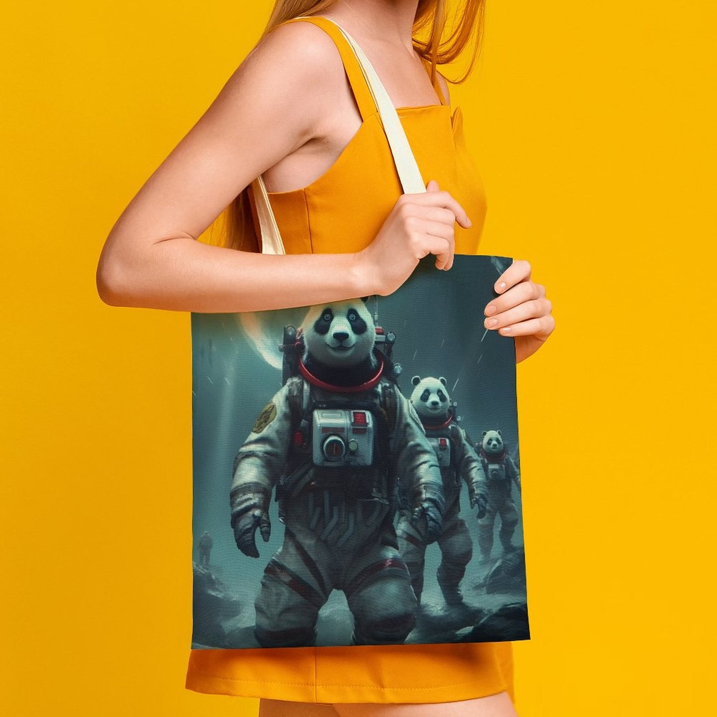 Canvas Tote Bag Double SolarLab_Panda_astronauts_walk_on_the_moon__Cyberpunk_futuristi_aba97693-24f0-402b-b670-9780391a5621 Style-24 38×41cm normal-online-PERSONAL DESIGN