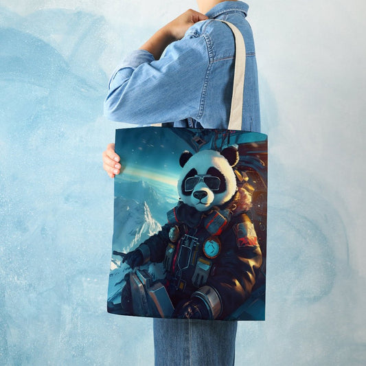 Canvas Tote Bag Double SolarLab_a_Panda_pilot_drive_a_helicopter_in_the_sky_on_snow_mo_8e640655-0f67-4173-93b1-8346e2bd7e2a Style-11 38×41cm normal-online-PERSONAL DESIGN