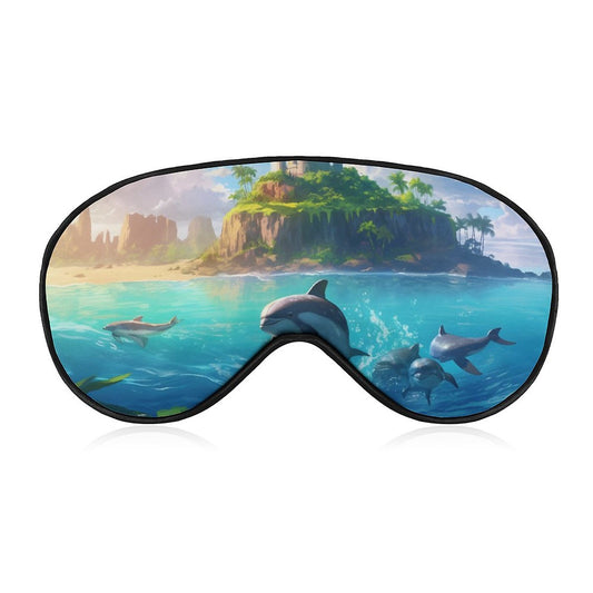 Sleep Mask Dolphins HSM01B004 normal-online-PERSONAL DESIGN