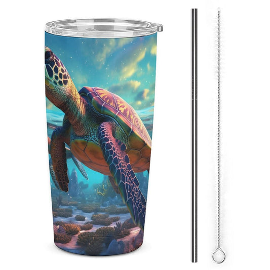 Car Cup Full Width Printed, Sea turtles, CA01A11 - iTopMax
