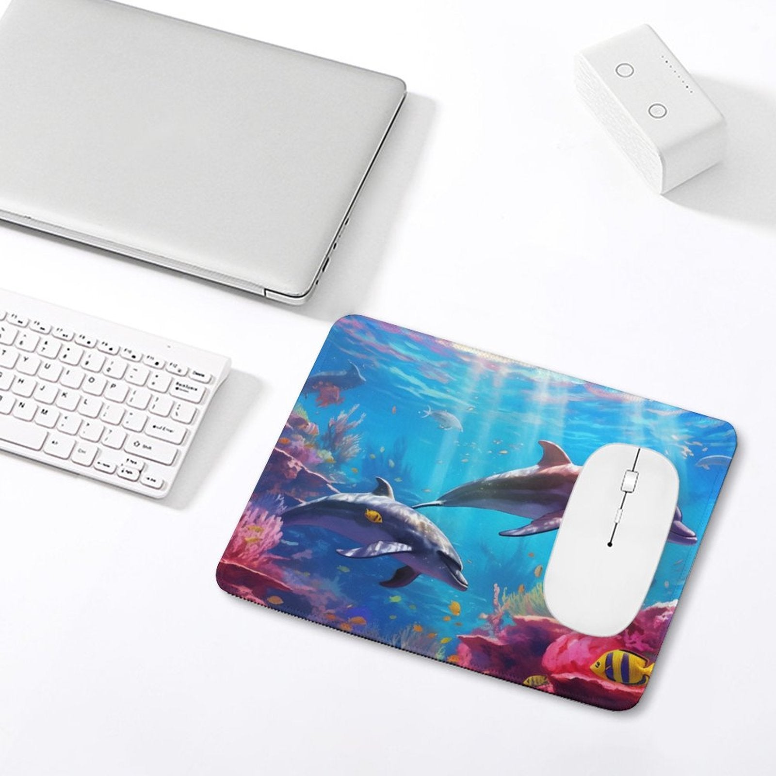 Mouse Pad SolarLab_Dolphins_tropical_sea_hyper-detail_high_resolution_8k_655814c8-b7f8-4c4c-9763-de92d9ff2f5d_ normal-online-PERSONAL DESIGN
