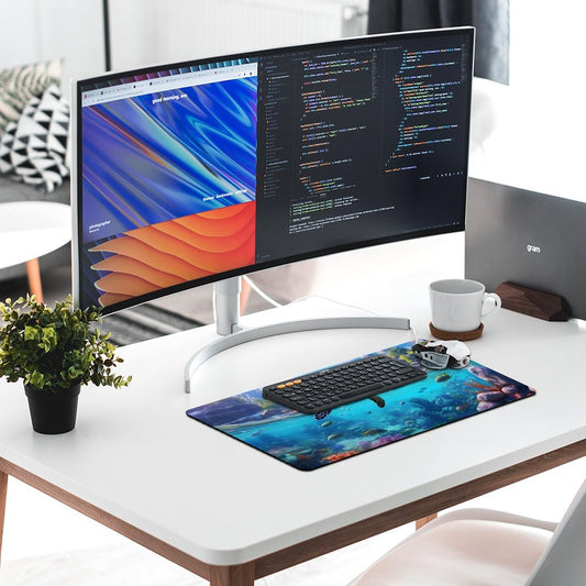 Desk Mat SolarLab_Sea_turtles_tropical_sea_island_sunlight_hyper-detail__65df3ce3-5f7c-49b3-937e-af866806c8be normal-online-PERSONAL DESIGN