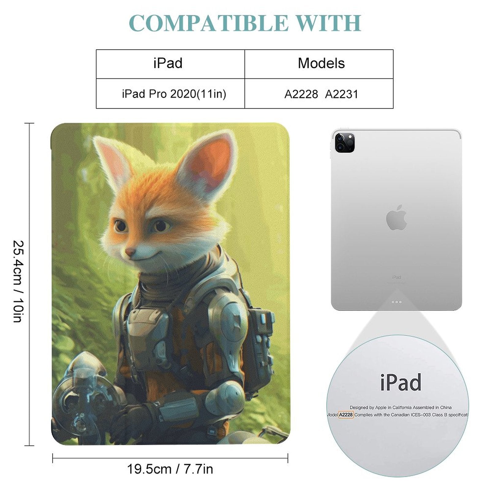 The Ipad Pen Slot Case Fox_004 normal-online-PERSONAL DESIGN