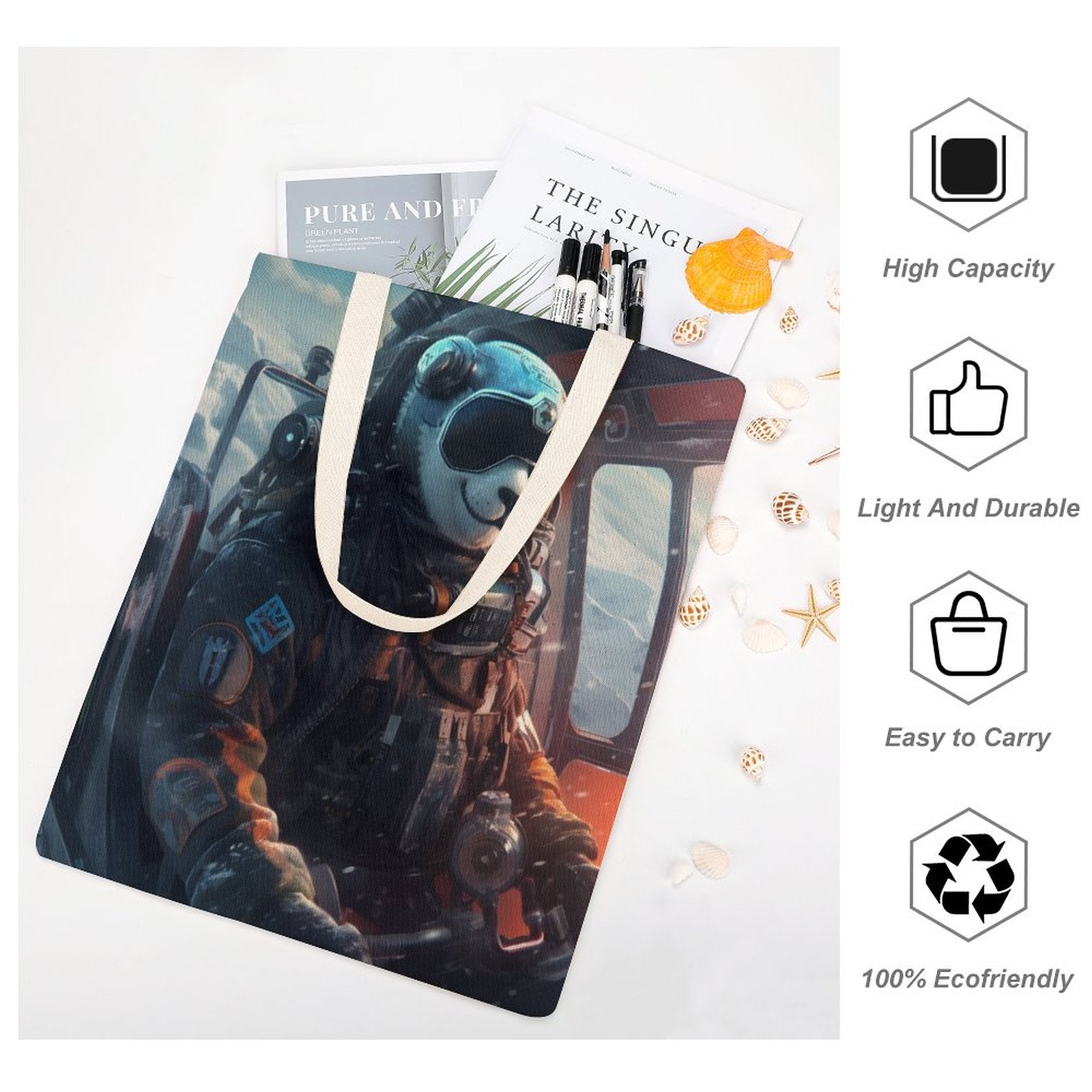Canvas Tote Bag Double SolarLab_a_Panda_pilot_drive_a_helicopter_in_the_sky_on_snow_mo_7c52d825-1d27-443b-a9d1-f87548d85684 Style-15 38×41cm normal-online-PERSONAL DESIGN