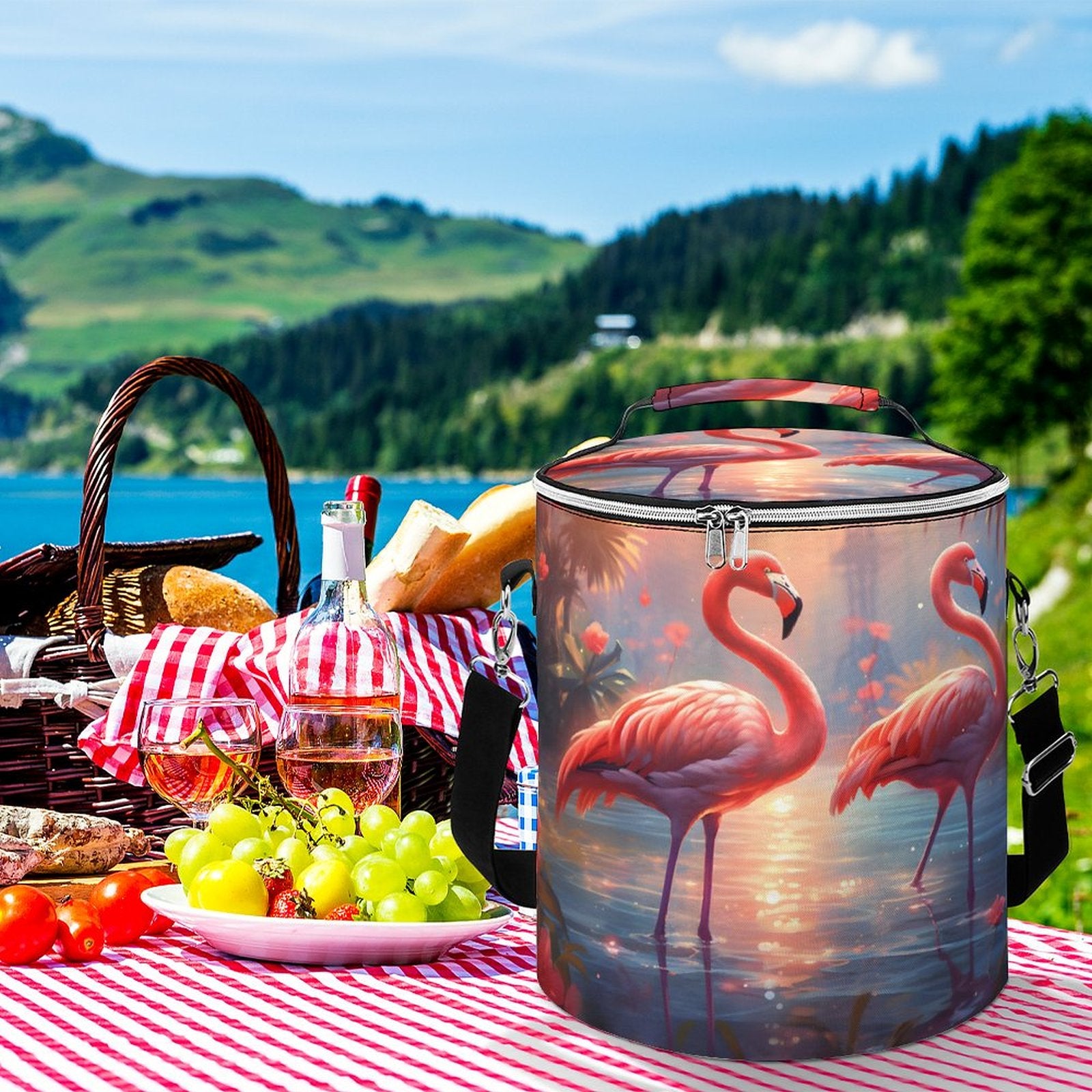 Camping Ice Pack Flamingos 003, One Size normal-online-PERSONAL DESIGN