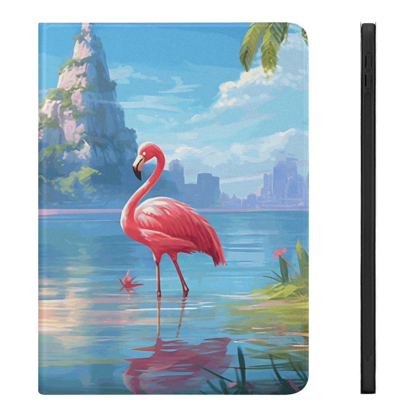 The Ipad Pen Slot Case Flamingos_002 normal-online-PERSONAL DESIGN