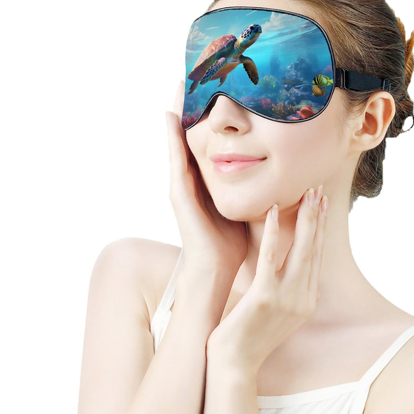 Sleep Mask Sea Turtles HSM01C003 normal-online-PERSONAL DESIGN