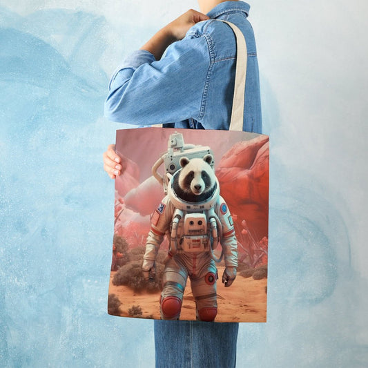 Canvas Tote Bag Double SolarLab_a_Panda_astronaut_walk_on_the_Mars_spaceship_Cyberpunk_0bdf3981-a0b9-4aad-bbc3-67798d3c110e Style-39 38×41cm normal-online-PERSONAL DESIGN