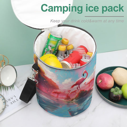 Camping Ice Pack Flamingos 007, One Size normal-online-PERSONAL DESIGN