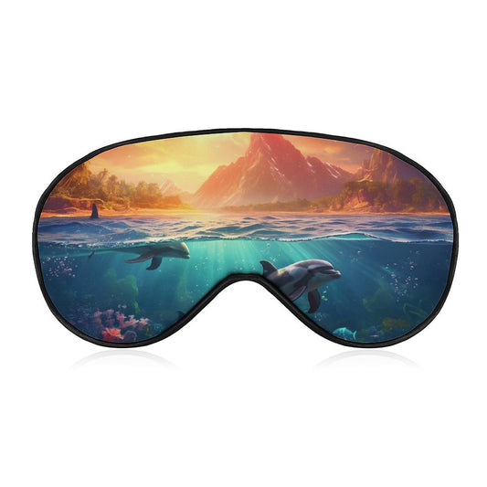 Sleep Mask Dolphins HSM01B002 normal-online-PERSONAL DESIGN