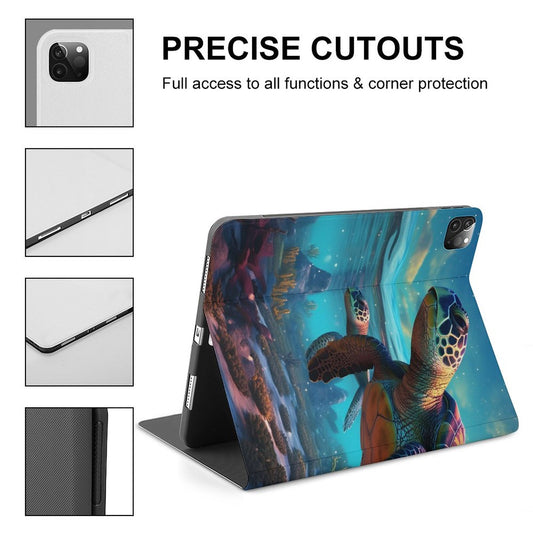The Ipad Pen Slot Case SolarLab_Sea_turtles_tropical_sea_island_sunlight_fantasy_art_d_8c17eb4f-0c33-48bc-80bd-25ce9d585c40 normal-online-PERSONAL DESIGN