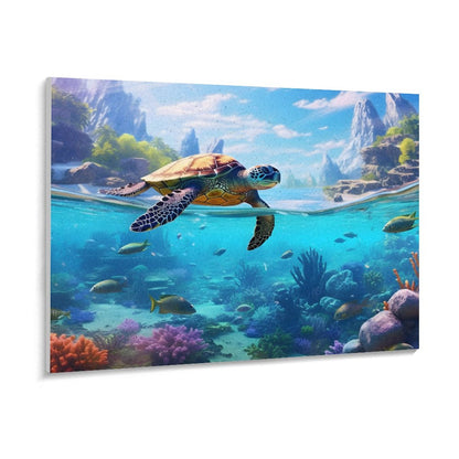 Paint by Number SolarLab_Sea_turtles_tropical_sea_island_sunlight_hyper-detail__65df3ce3-5f7c-49b3-937e-af866806c8be Style 20*16inch (50*40CM） normal-online-PERSONAL DESIGN