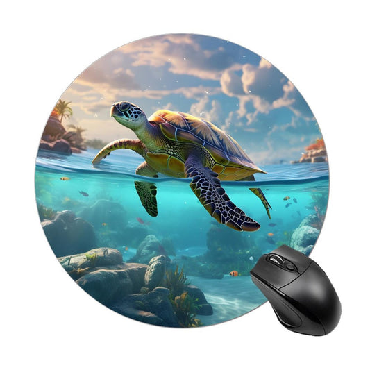 Mouse Pad SolarLab_Sea_turtles_tropical_sea_island_sunlight_hyper-detail__88c311a8-1508-4981-8598-3d2b7de2cfd0 Style-17 20*20cm normal-online-PERSONAL DESIGN