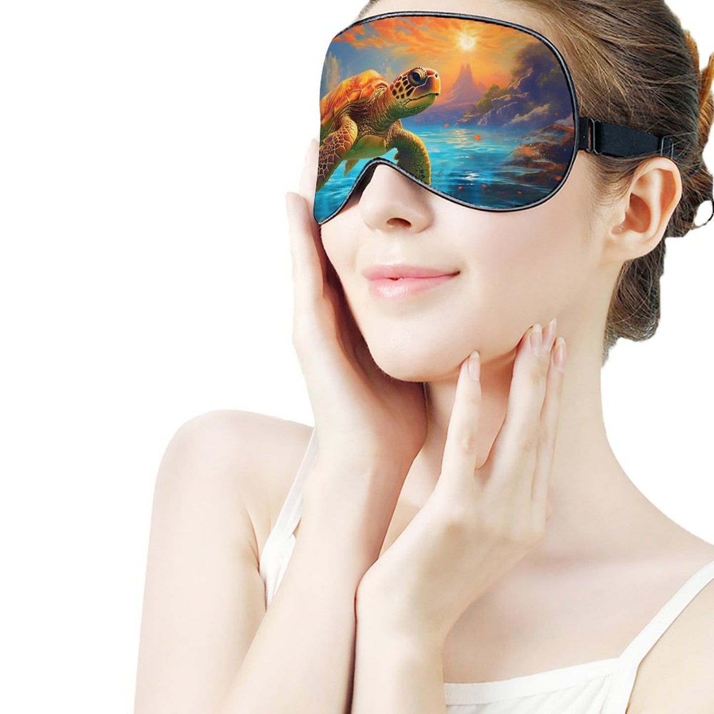 Sleep Mask Sea Turtles HSM01C002 normal-online-PERSONAL DESIGN