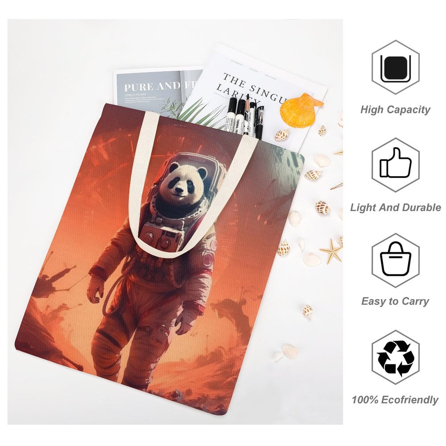 Canvas Tote Bag Double SolarLab_a_Panda_astronaut_walk_on_the_Mars_spaceship_Cyberpunk_68b4d70b-912c-4a5b-b14c-5ba05107d5dc Style-37 38×41cm normal-online-PERSONAL DESIGN