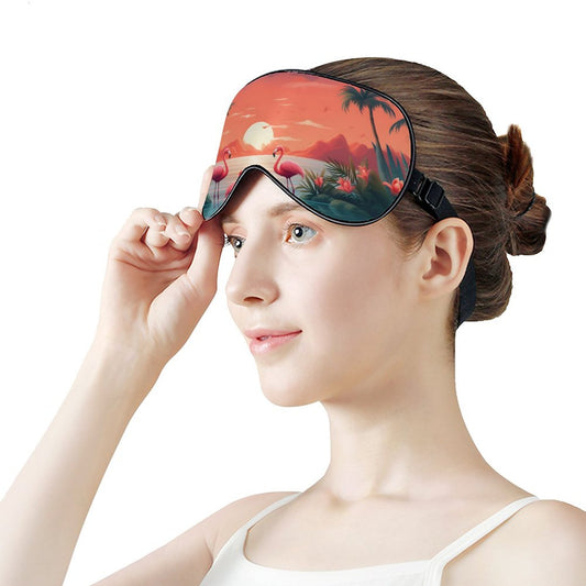Sleep Mask Flamingos HSM01A001 normal-online-PERSONAL DESIGN