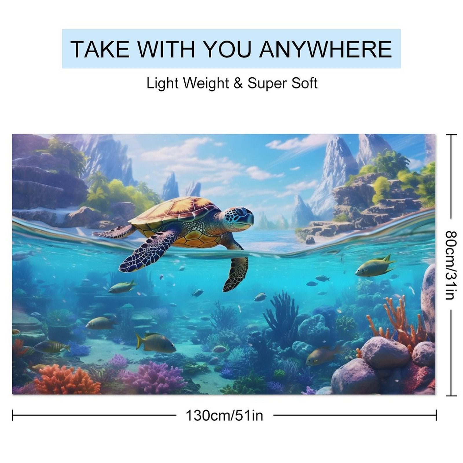 Beach Towel SolarLab_Sea_turtles_tropical_sea_island_sunlight_hyper-detail__65df3ce3-5f7c-49b3-937e-af866806c8be Style One Size normal-online-PERSONAL DESIGN