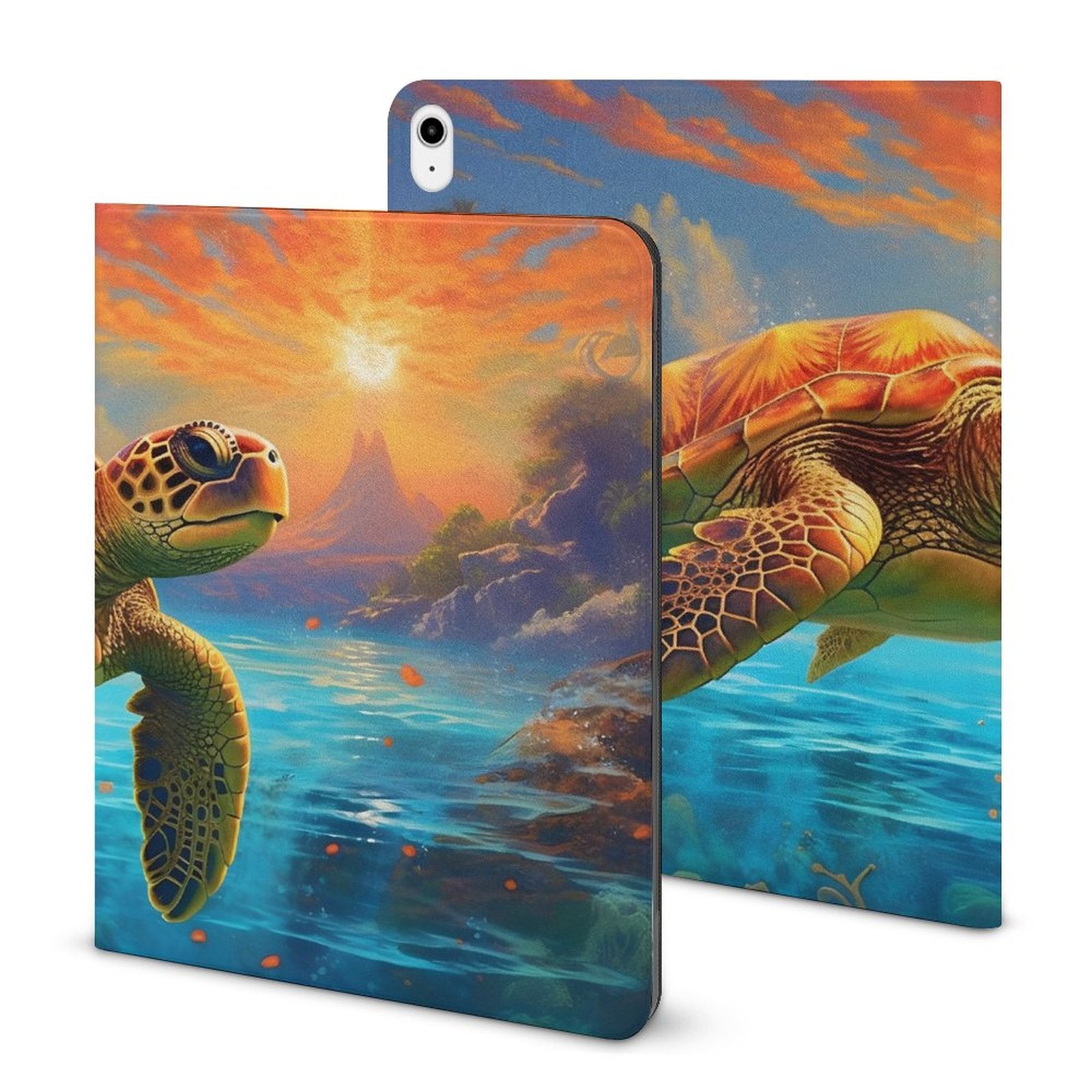 The Ipad Pen Slot Case SolarLab_Sea_turtles_tropical_sea_island_sunlight_fantasy_art_d_c29a6e10-0f28-42ee-8e19-15bcf9990e3c normal-online-PERSONAL DESIGN