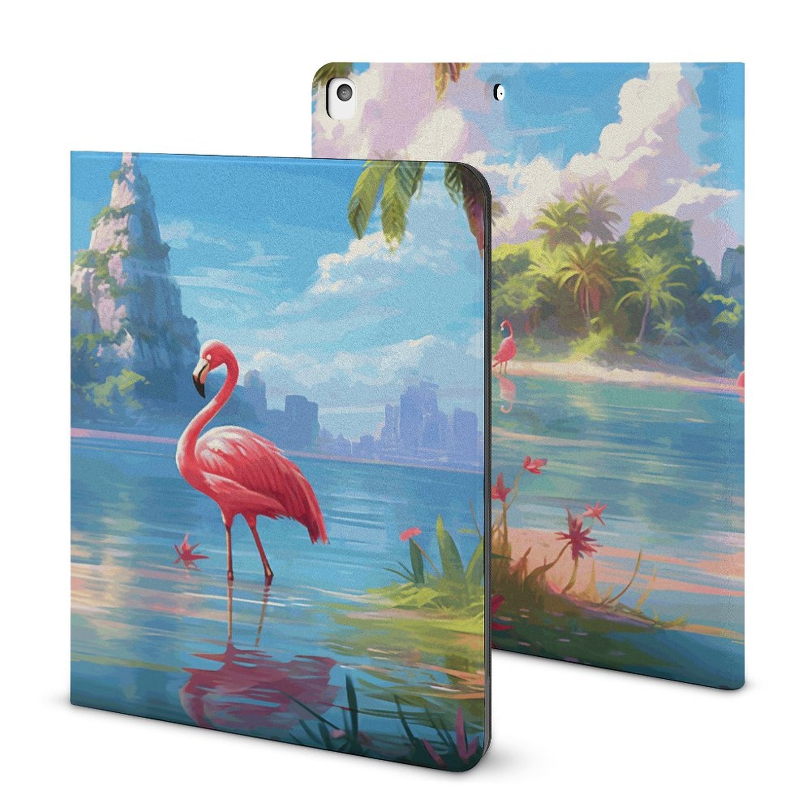 The Ipad Pen Slot Case Flamingos_002 normal-online-PERSONAL DESIGN