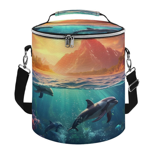 Camping Ice Pack Dolphins 004, One Size normal-online-PERSONAL DESIGN