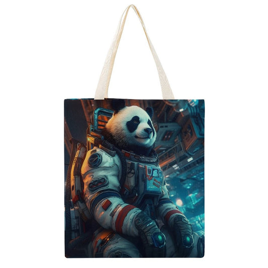 Canvas Tote Bag Double SolarLab_a_Panda_astronaut_walk_on_the_space_rocket_Cyberpunk_f_934c4566-c7bf-4d90-afa5-149387b17027 Style-25 38×41cm normal-online-PERSONAL DESIGN