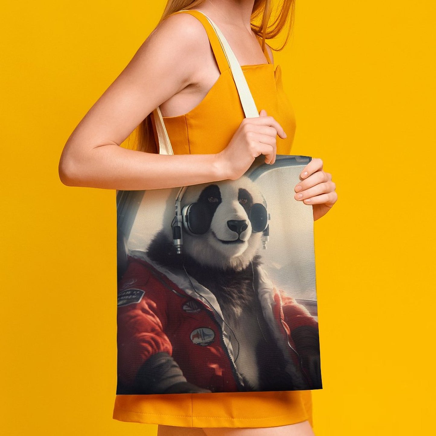 Canvas Tote Bag Double SolarLab_a_Panda_pilot_drive_a_private_jet_in_the_sky_on_the_Ar_2a020d17-af99-4229-8f93-36589779f03e Style-6 38×41cm normal-online-PERSONAL DESIGN