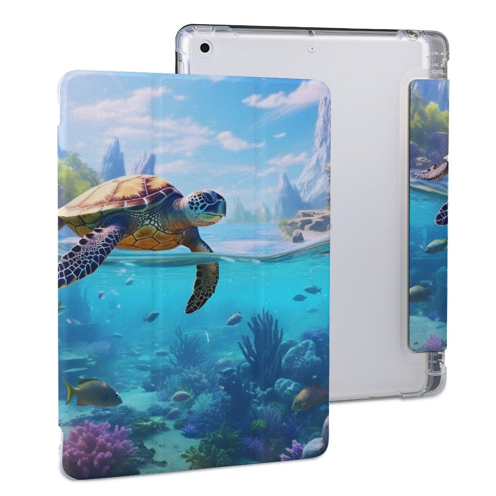 The Ipad Pen Slot Case SolarLab_Sea_turtles_tropical_sea_island_sunlight_hyper-detail__65df3ce3-5f7c-49b3-937e-af866806c8be normal-online-PERSONAL DESIGN