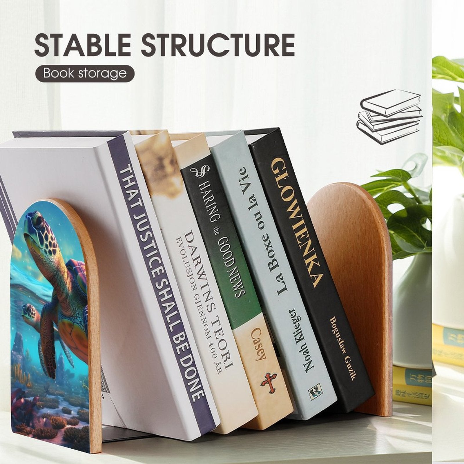 Bookends SolarLab_Sea_turtles_tropical_sea_island_sunlight_fantasy_art_d_8c17eb4f-0c33-48bc-80bd-25ce9d585c40 Style-16 One Size normal-online-PERSONAL DESIGN