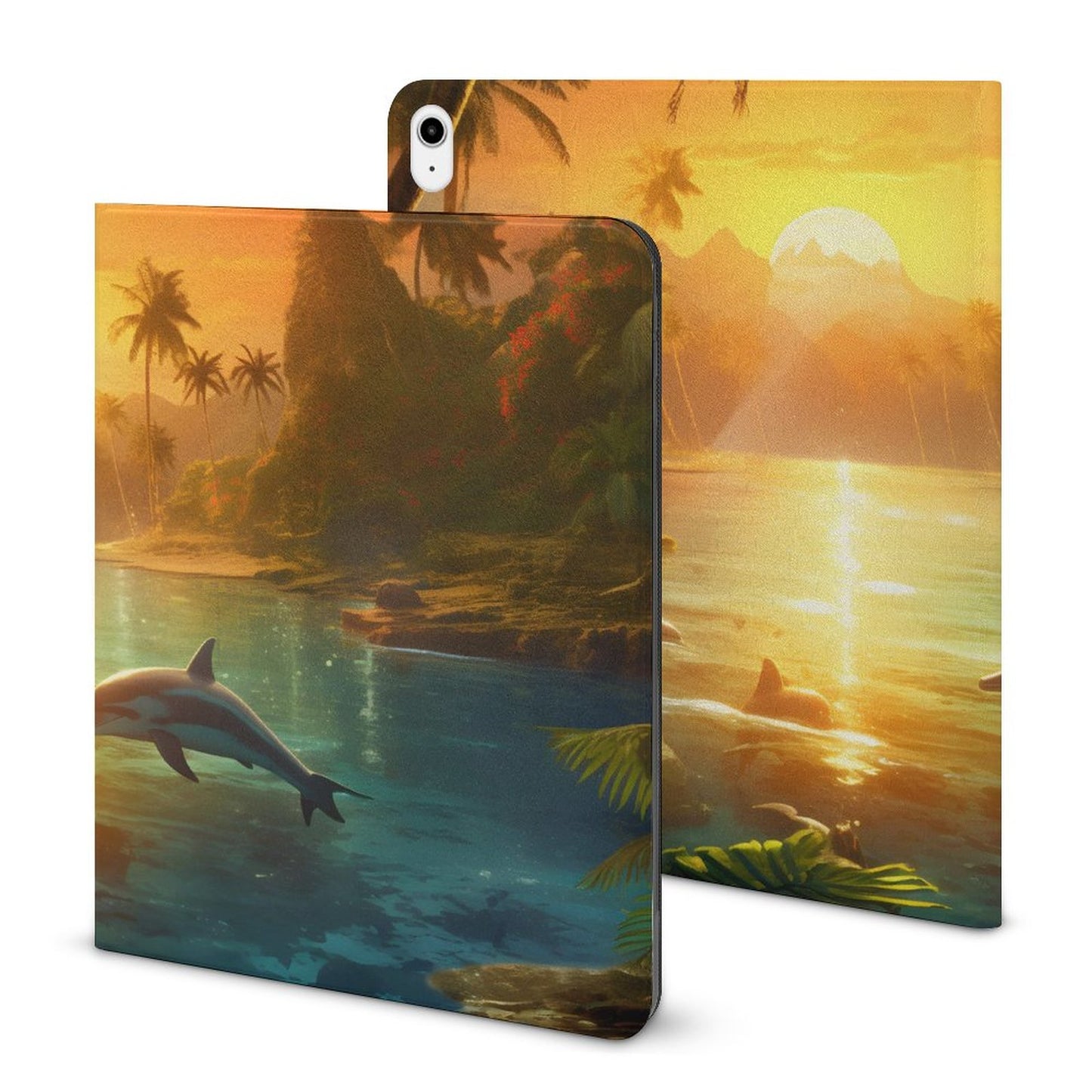 The Ipad Pen Slot Case SolarLab_Dolphins_tropical_sea_island_sunlight_fantasy_stock_il_a1e3c590-502d-47a3-b8a0-58084a7f2d16 normal-online-PERSONAL DESIGN