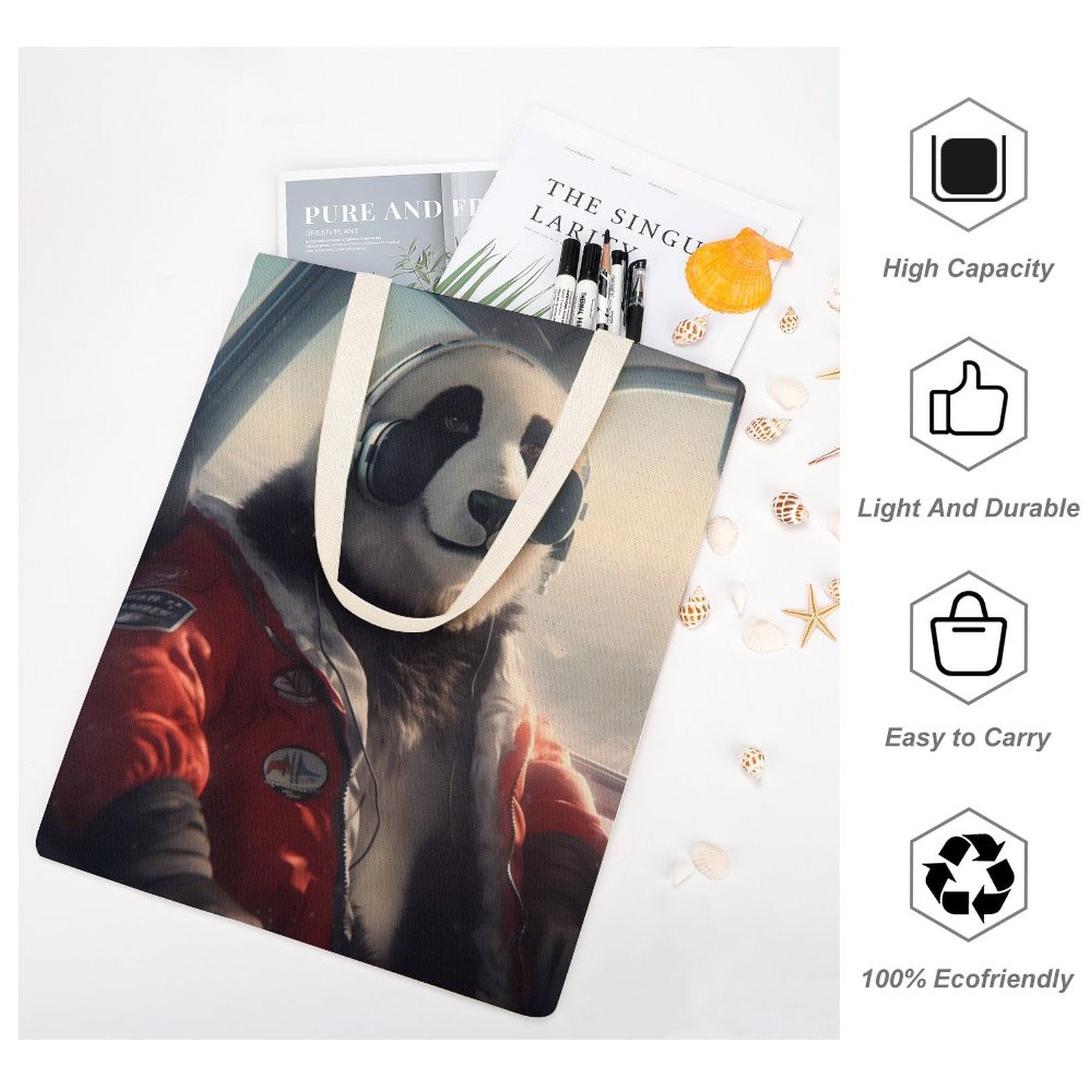Canvas Tote Bag Double SolarLab_a_Panda_pilot_drive_a_private_jet_in_the_sky_on_the_Ar_2a020d17-af99-4229-8f93-36589779f03e Style-6 38×41cm normal-online-PERSONAL DESIGN