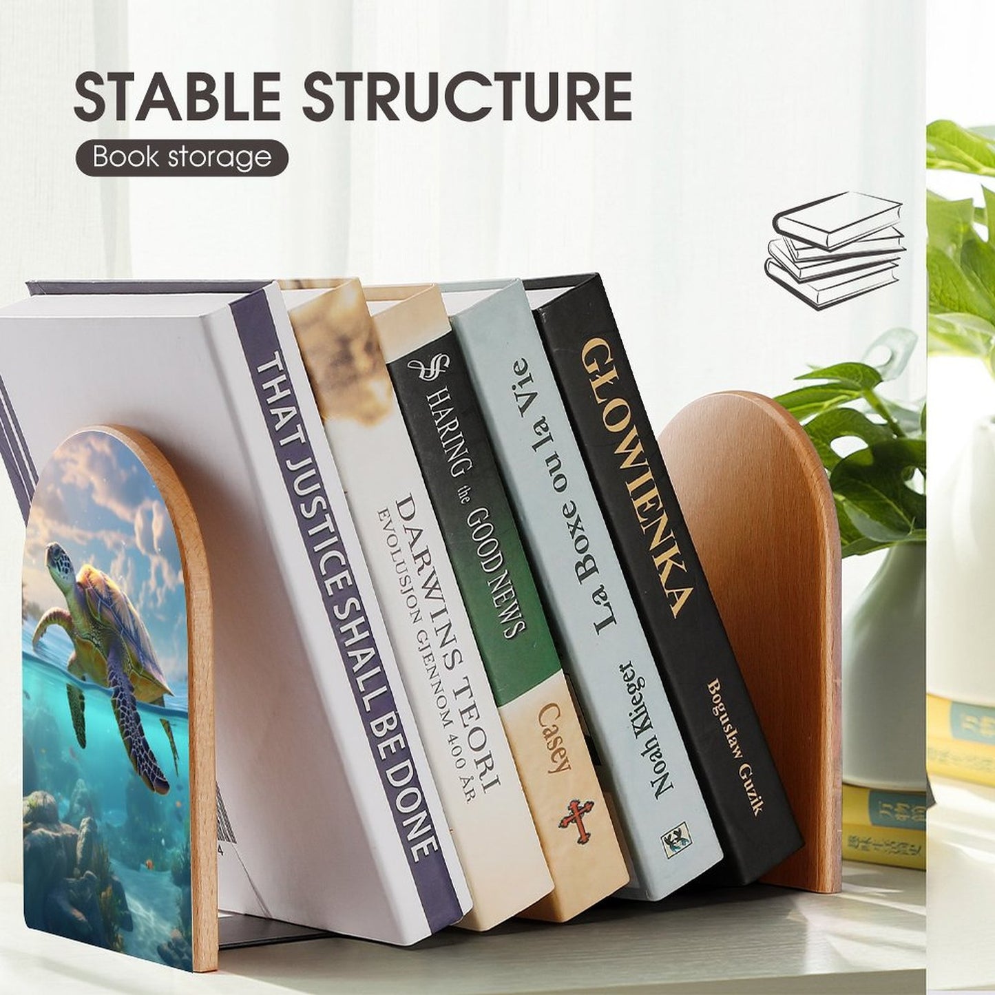 Bookends SolarLab_Sea_turtles_tropical_sea_island_sunlight_hyper-detail__88c311a8-1508-4981-8598-3d2b7de2cfd0 Style-17 One Size normal-online-PERSONAL DESIGN