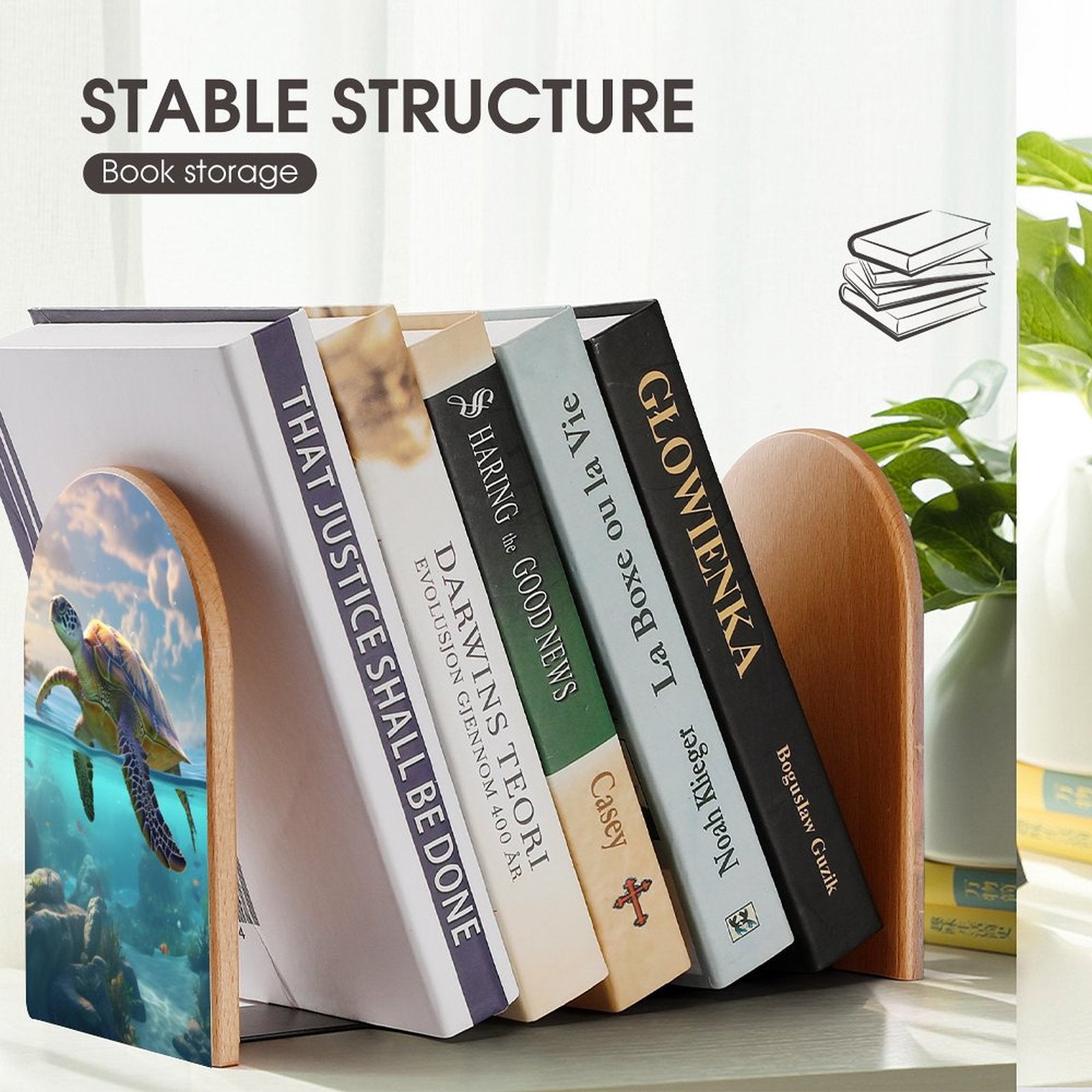 Bookends SolarLab_Sea_turtles_tropical_sea_island_sunlight_hyper-detail__88c311a8-1508-4981-8598-3d2b7de2cfd0 Style-17 One Size normal-online-PERSONAL DESIGN
