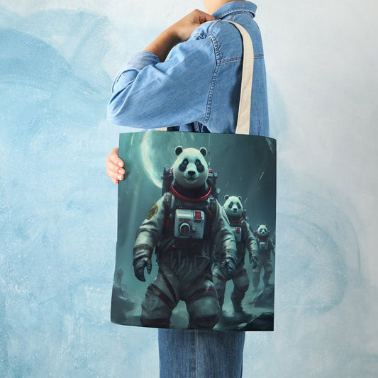 Canvas Tote Bag Double SolarLab_Panda_astronauts_walk_on_the_moon__Cyberpunk_futuristi_aba97693-24f0-402b-b670-9780391a5621 Style-24 38×41cm normal-online-PERSONAL DESIGN