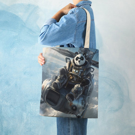 Canvas Tote Bag Double SolarLab_a_Panda_pilot_drive_a_helicopter_in_the_sky_on_snow_mo_95f91f10-ef8b-415e-a56a-7bed42471286 Style-10 38×41cm normal-online-PERSONAL DESIGN