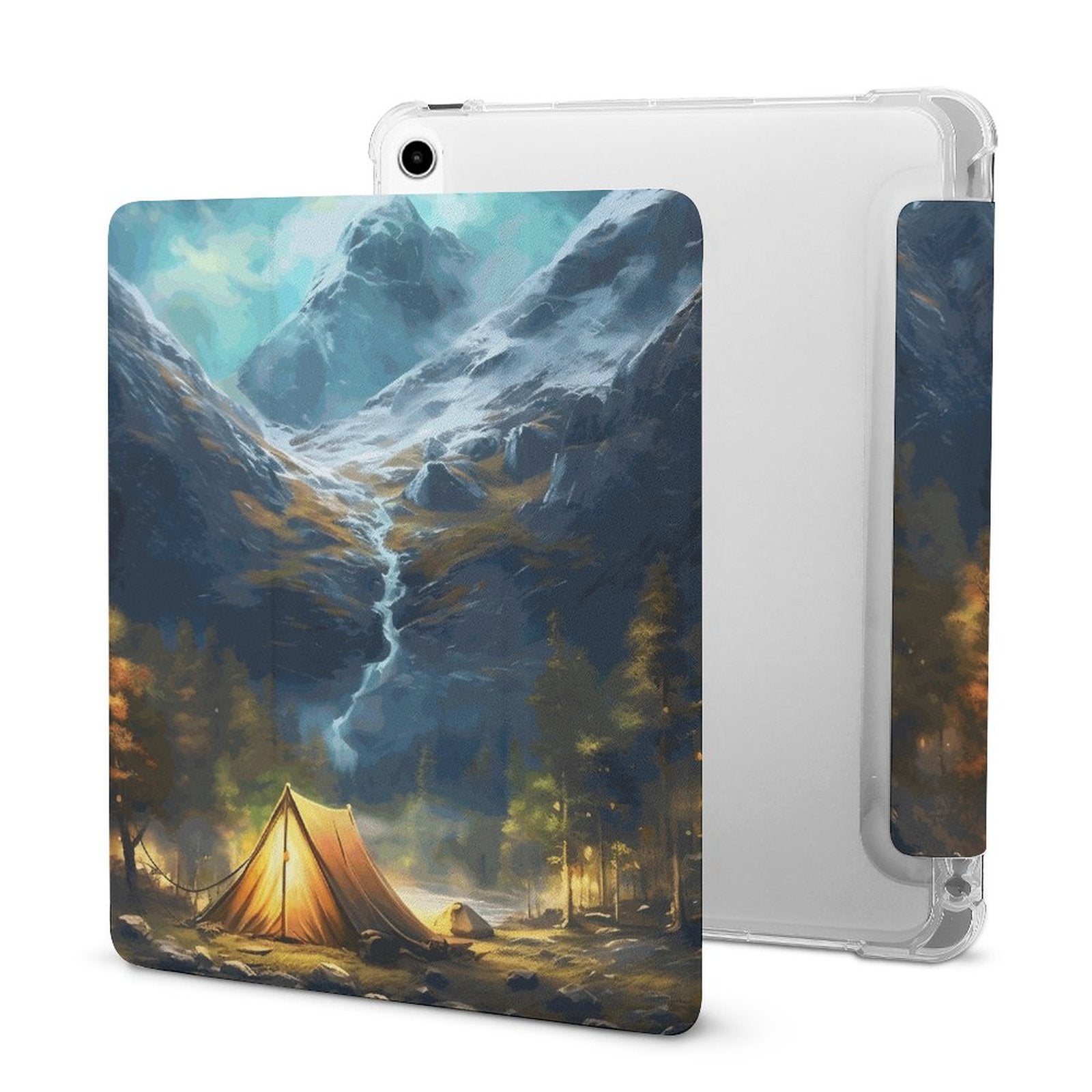 The Ipad Pen Slot Case SolarLab_Norwegian_aurora_spring_mountains_forests_rivers_tents_5c5c73a4-6532-4372-b600-531d14aaeff3 normal-online-PERSONAL DESIGN