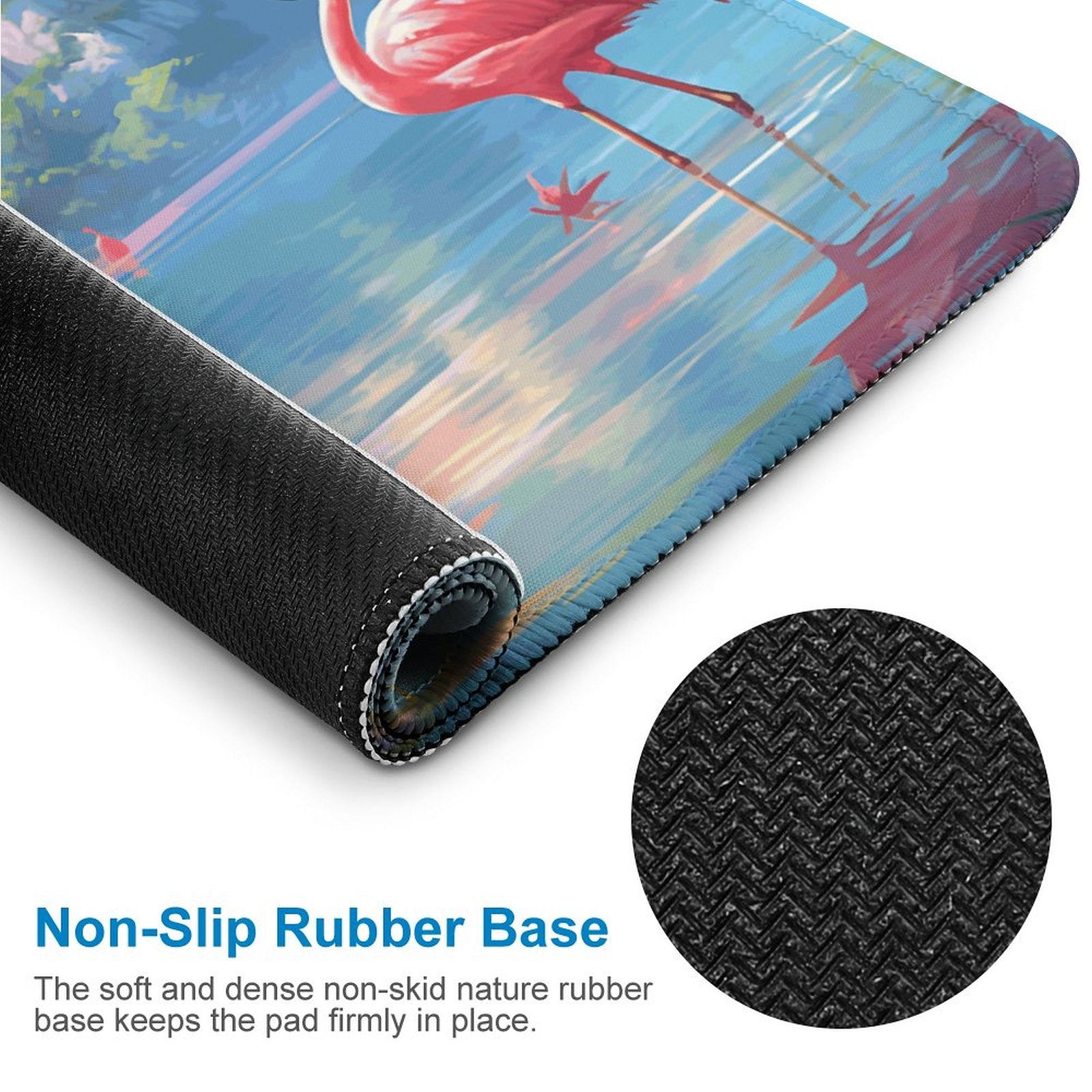 Mouse Pad Flamingos_002 normal-online-PERSONAL DESIGN