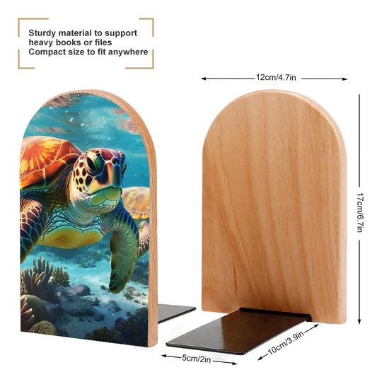 Bookends SolarLab_Sea_turtles_tropical_sea_island_sunlight_hyper-detail__f51f3df4-db17-400d-8a6f-7664e53448e9 Style-13 One Size normal-online-PERSONAL DESIGN