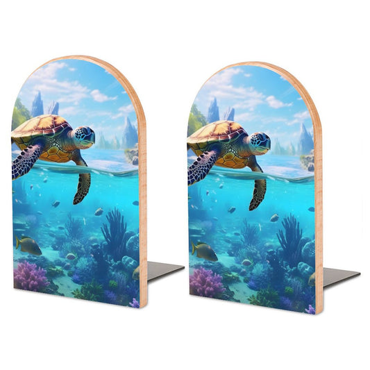 Bookends SolarLab_Sea_turtles_tropical_sea_island_sunlight_hyper-detail__65df3ce3-5f7c-49b3-937e-af866806c8be Style-14 One Size normal-online-PERSONAL DESIGN