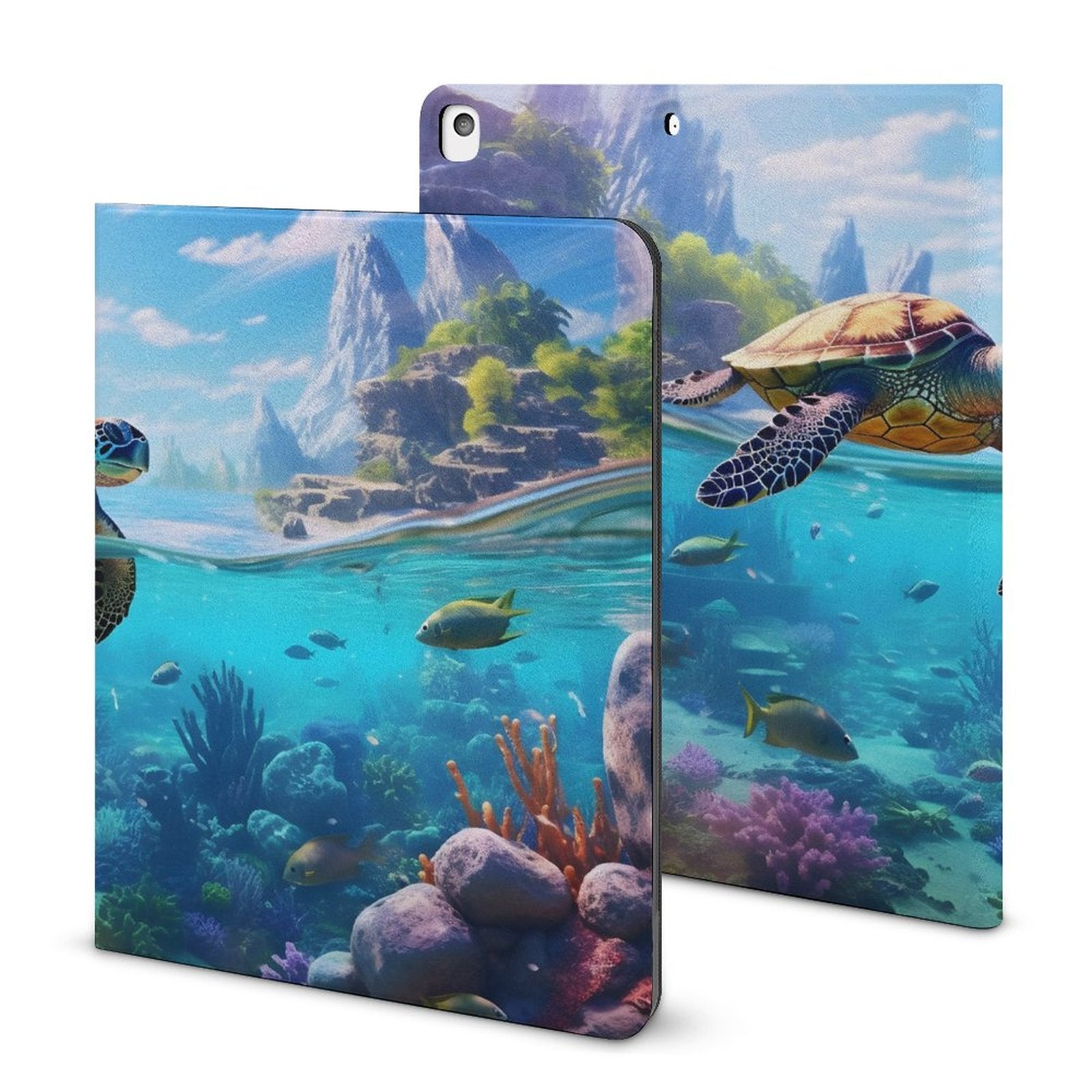 The Ipad Pen Slot Case SolarLab_Sea_turtles_tropical_sea_island_sunlight_hyper-detail__65df3ce3-5f7c-49b3-937e-af866806c8be normal-online-PERSONAL DESIGN
