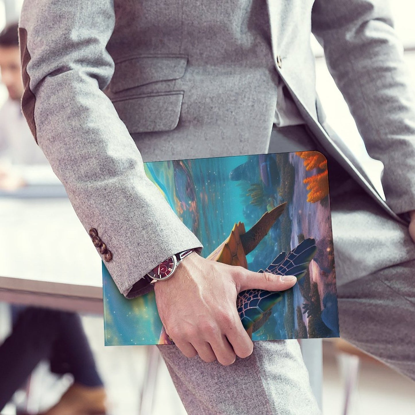 The Ipad Pen Slot Case SolarLab_Sea_turtles_tropical_sea_island_sunlight_fantasy_art_d_8c17eb4f-0c33-48bc-80bd-25ce9d585c40 normal-online-PERSONAL DESIGN